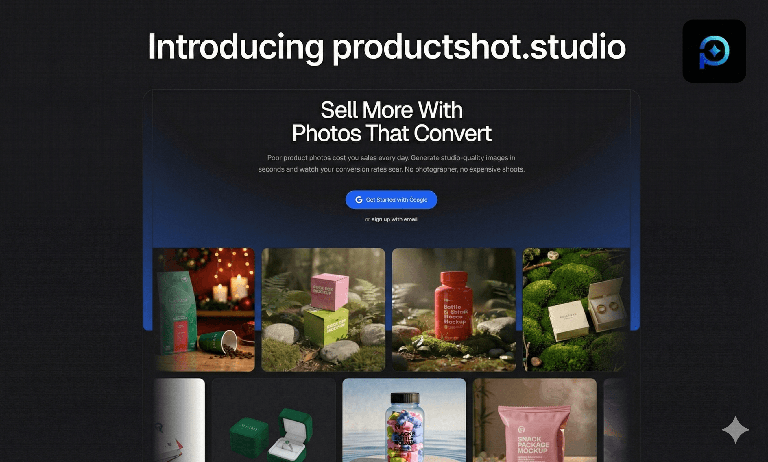 Introducing Product Shot Studio: Professional Product Photography in Seconds
